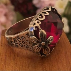 Silpada Sterling Silver Berry-licious Ring